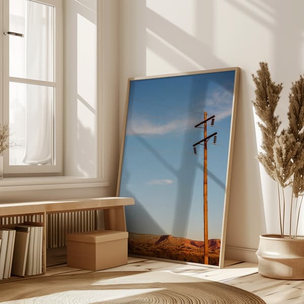 Ghost Ranch Sunset II Poster 50x70 cm