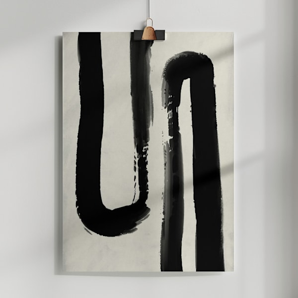 Blackstrokesno4 Poster 50x70 cm
