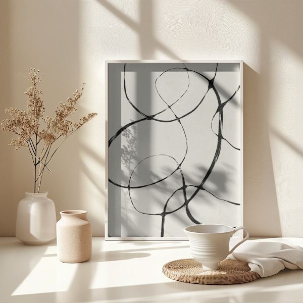 Meltedlines Poster 30x40 cm