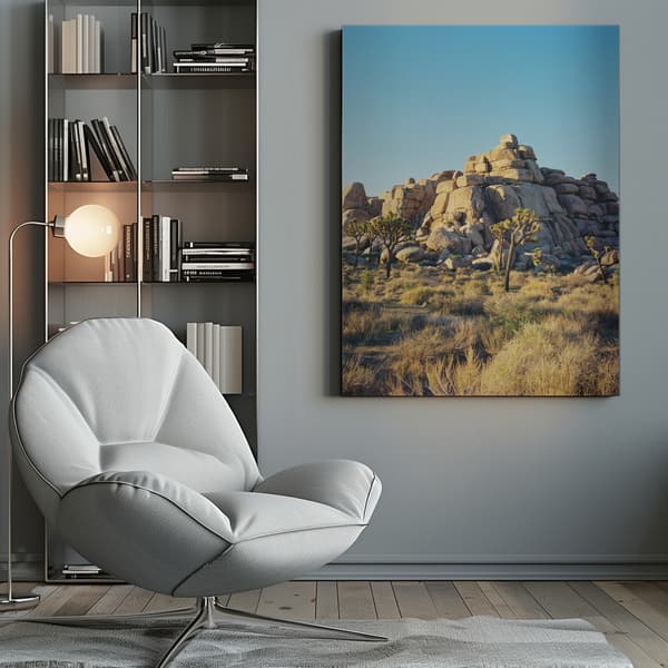 Joshua Tree Sunset Canvastavla 50x70 cm