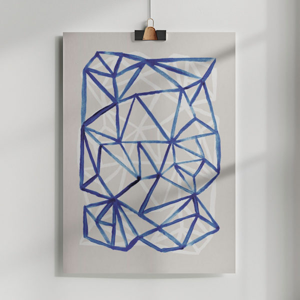 The Grid 1 Poster 50x70 cm