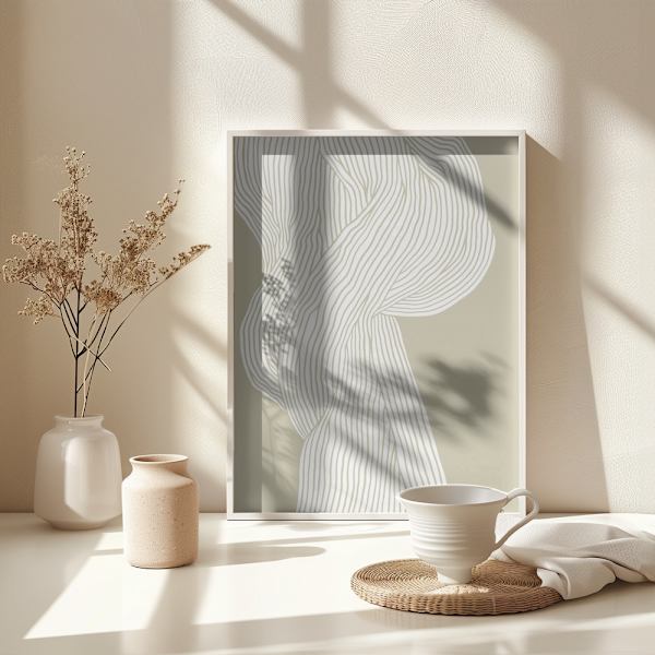 Fibers No 6 Poster 30x40 cm