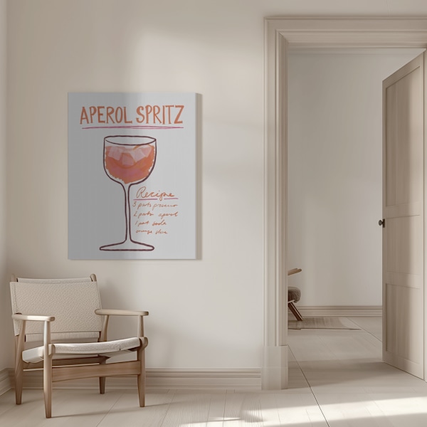 Aperol Spritz Canvastavla 50x70 cm