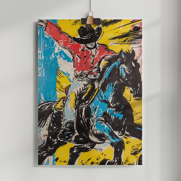 Rodeo Poster 50x70 cm