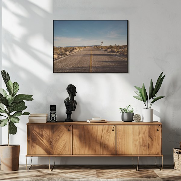 Joshua Tree Road Poster 70x50 cm