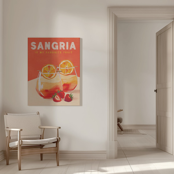Sangria Canvastavla 50x70 cm
