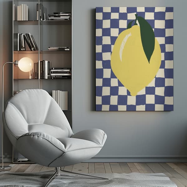 Lemon Canvastavla 50x70 cm