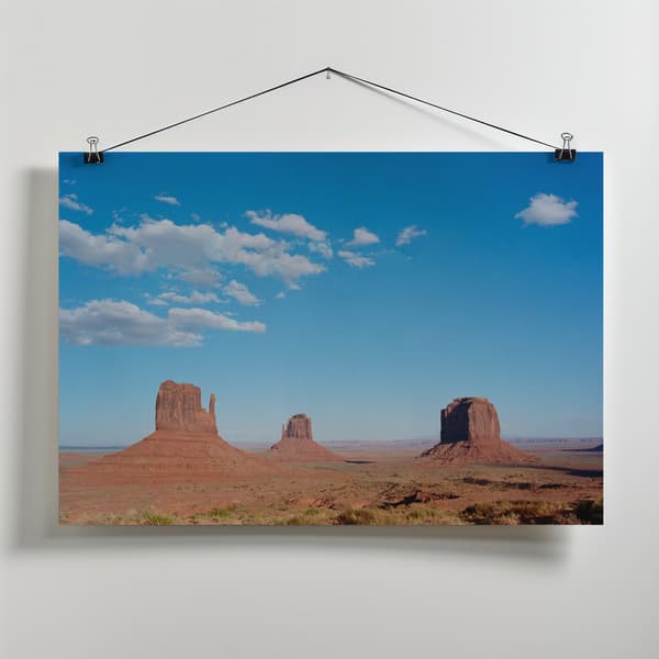 Monument Valley II Canvastavla 70x50 cm