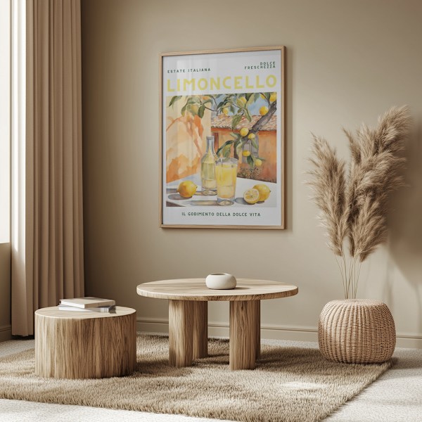 Linoncello Poster 50x70 cm