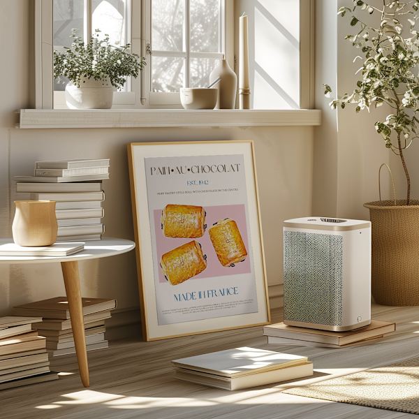 Pain Au Chocolat Print Poster 50x70 cm