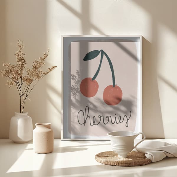 Cherries 18x24 Poster 30x40 cm