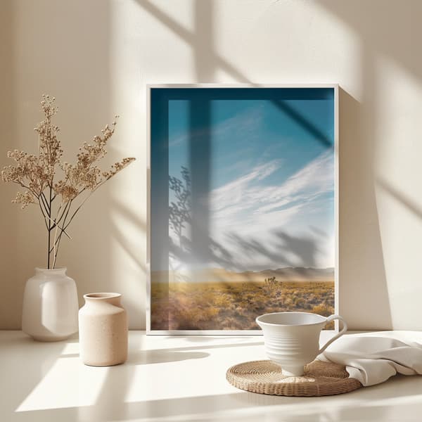 Nevada Desert Sunrise Poster 30x40 cm