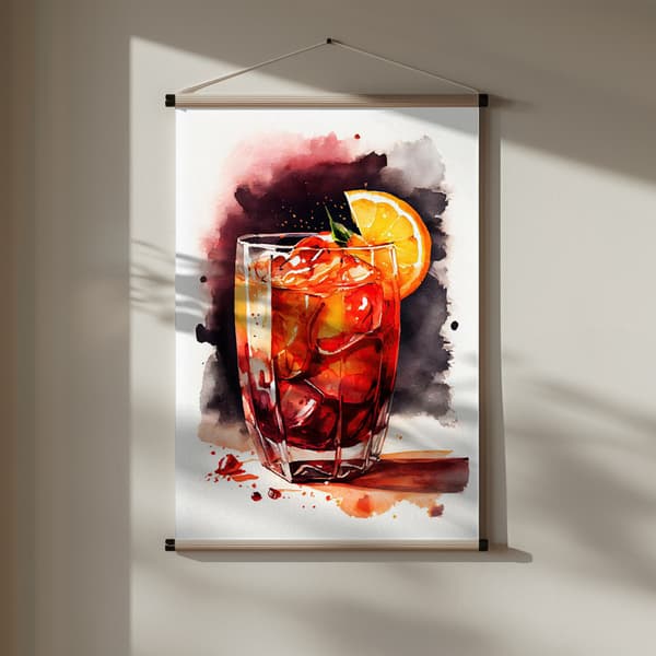 Drinks cocktail Poster 30x40 cm