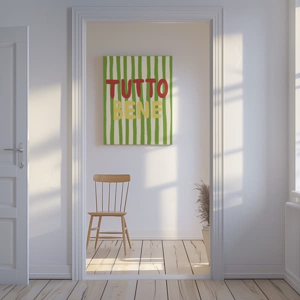 Tutto Bene Canvastavla 50x70 cm