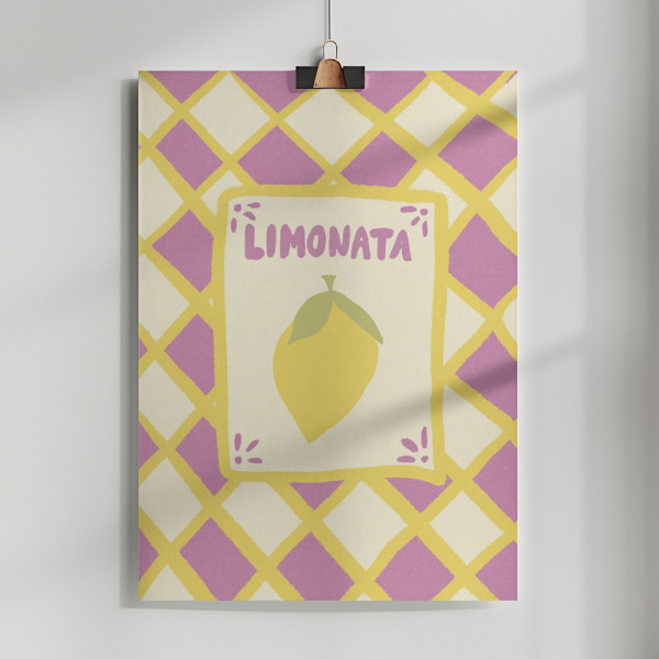 Lemonade Poster 50x70 cm