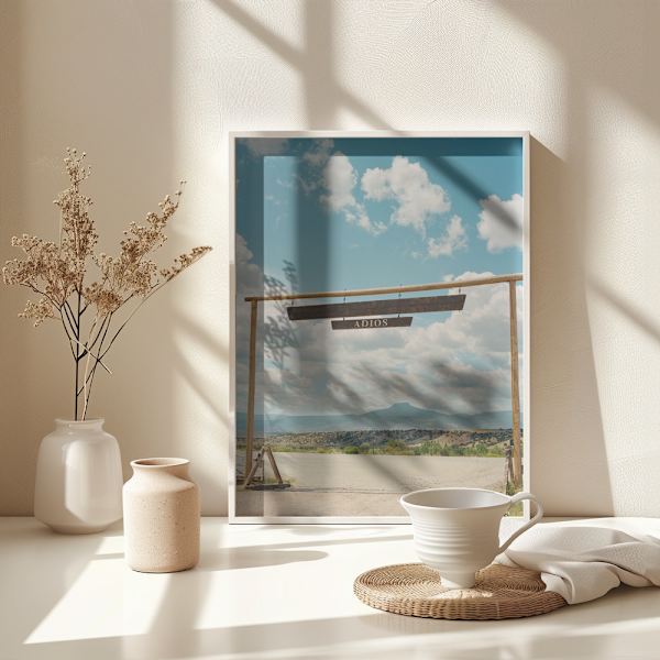 Ghost Ranch X Poster 30x40 cm