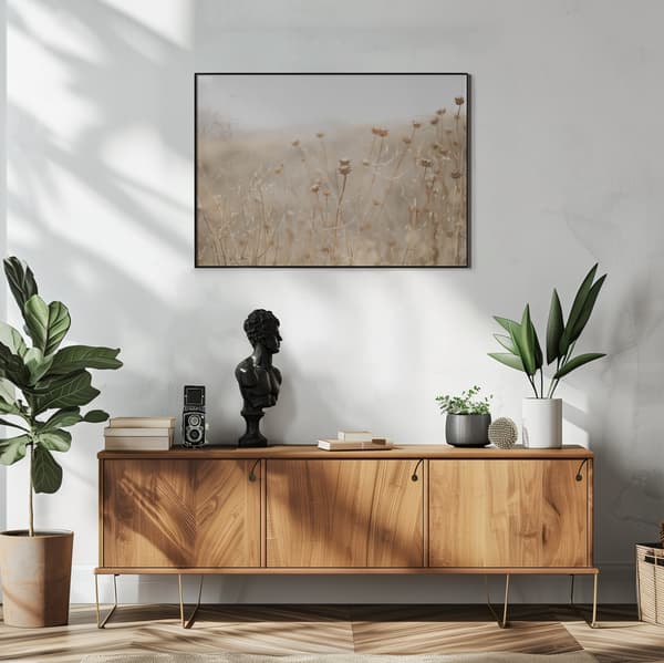 winter thistle no.2 Poster 70x50 cm