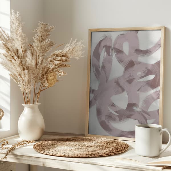 Abstract Brush Strokes 169 Poster 30x40 cm