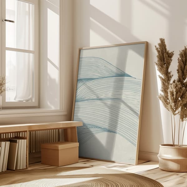 Ocean in lines 01 Poster 50x70 cm