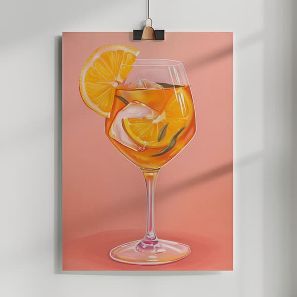 Aperol Spritz - Jolly and Dash Poster 50x70 cm