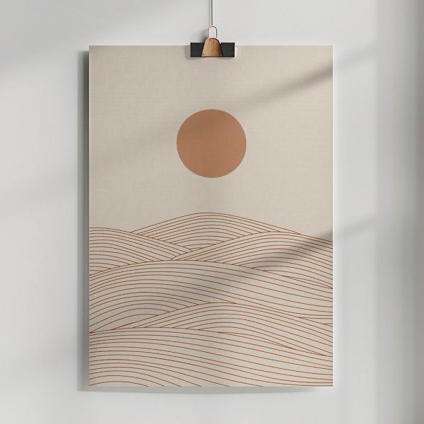 Over the Horizon Poster 50x70 cm