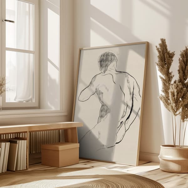 The Athlete Poster 50x70 cm