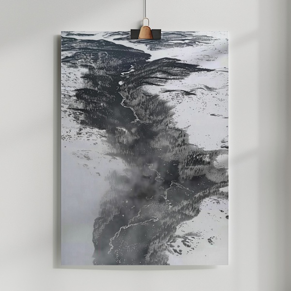 Landscape 001 Poster 50x70 cm