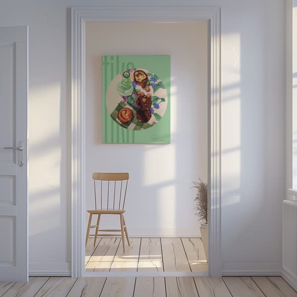 Forget Me Not Canvastavla 50x70 cm