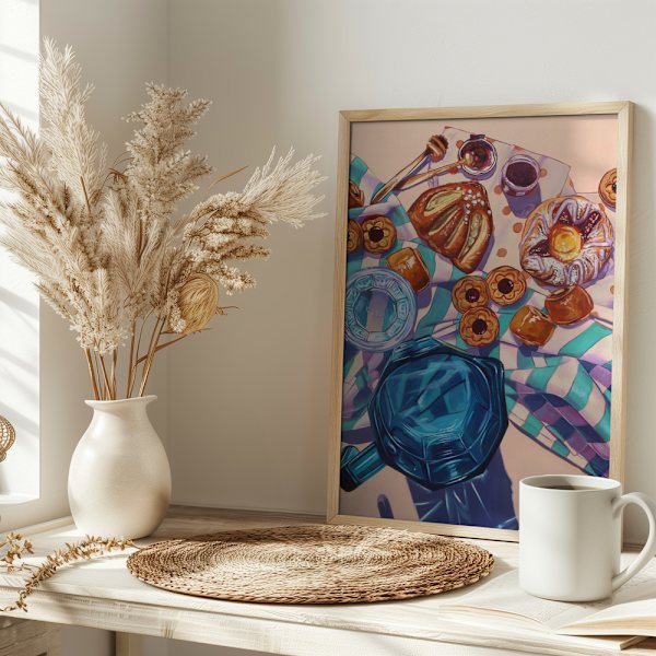 Beach Jam Sessions Poster 30x40 cm