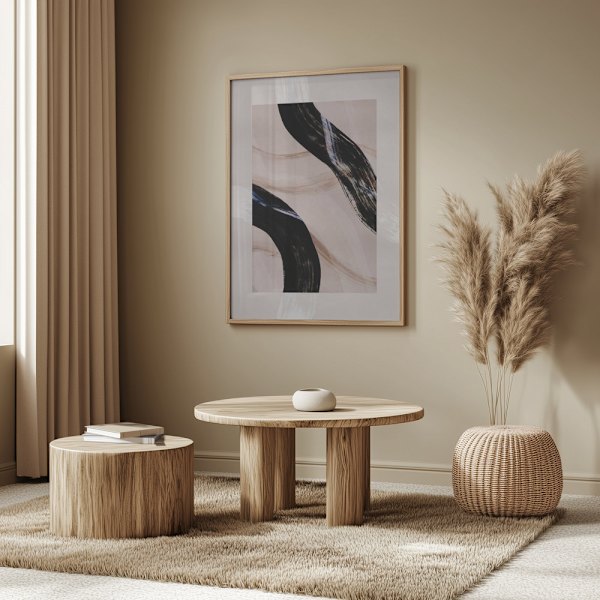 Lines and Shapes 5 Poster 50x70 cm