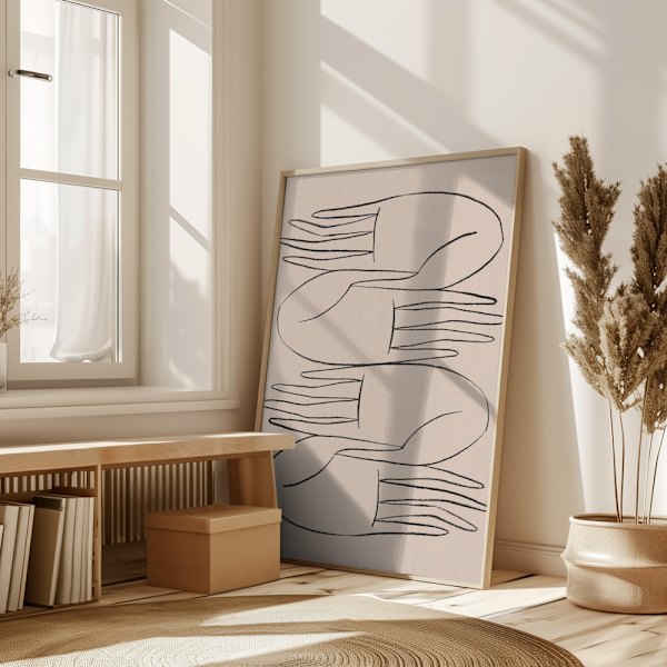 Helping Hands Poster 50x70 cm