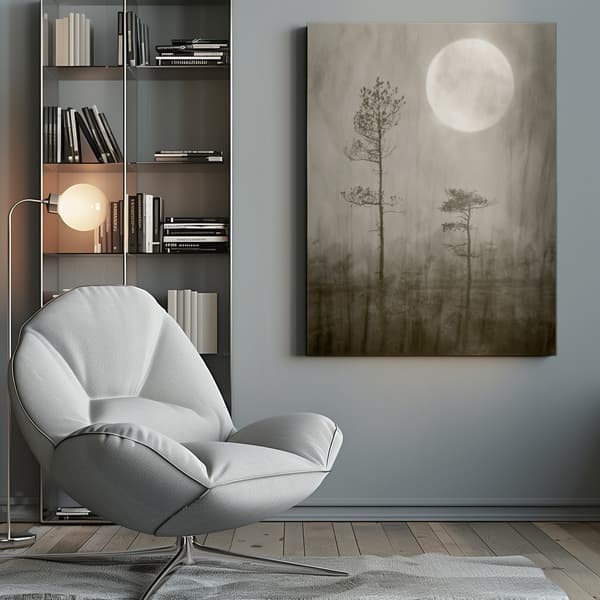 Moonlight, moor Canvastavla 50x70 cm