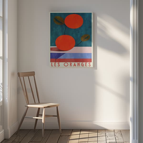 Les Oranges Canvastavla 30x40 cm