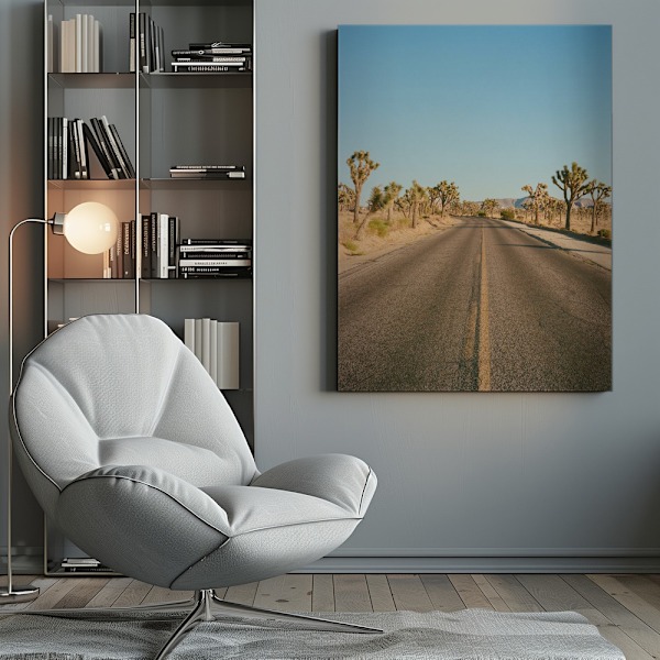 Joshua Tree Road II Canvastavla 50x70 cm