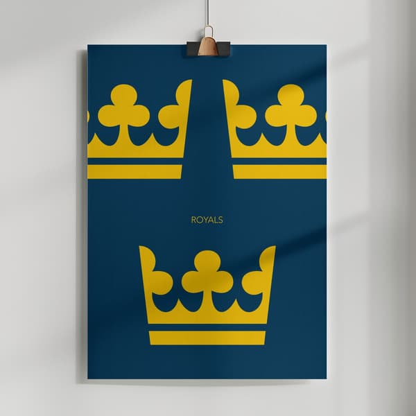 Royals Poster 50x70 cm