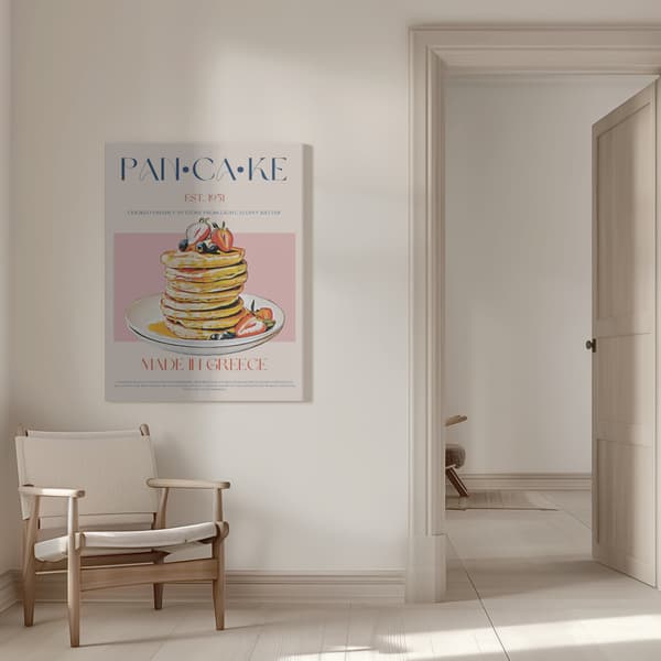 Pancake Canvastavla 50x70 cm