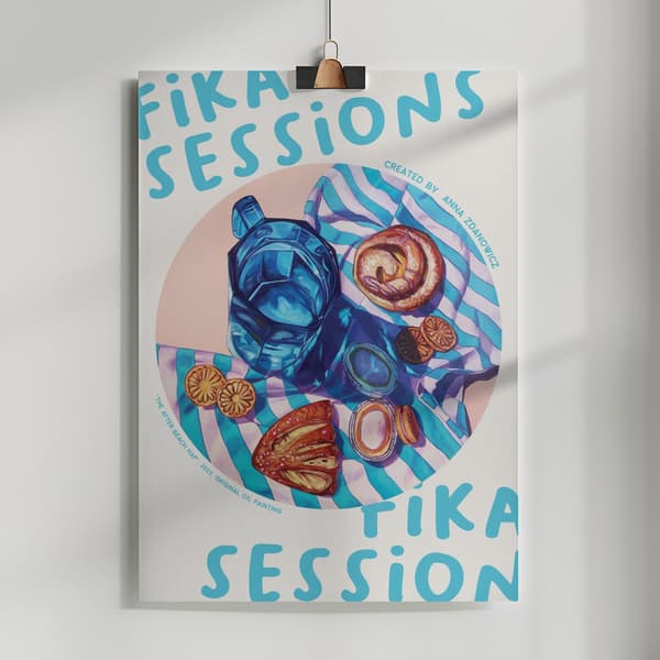 The After Beach Nap Poster 50x70 cm