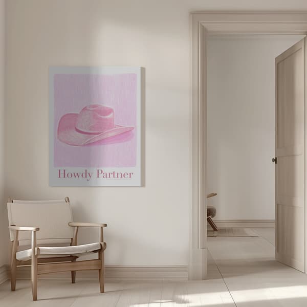 P&c Howdypartner Copy Canvastavla 50x70 cm