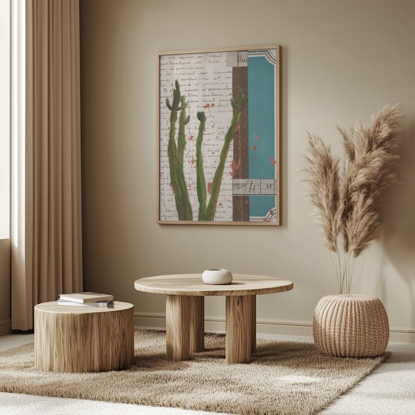 Cactus I Poster 50x70 cm