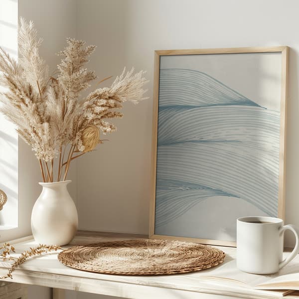Ocean in lines 01 Poster 30x40 cm