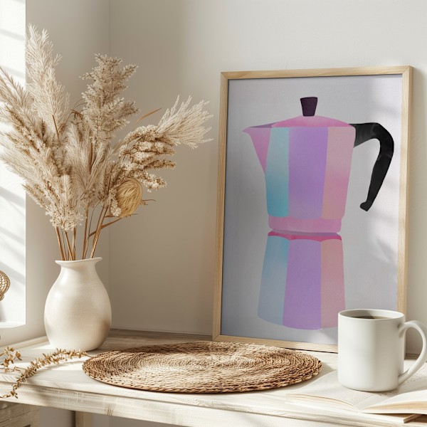 Buongiorno Espresso Poster 30x40 cm