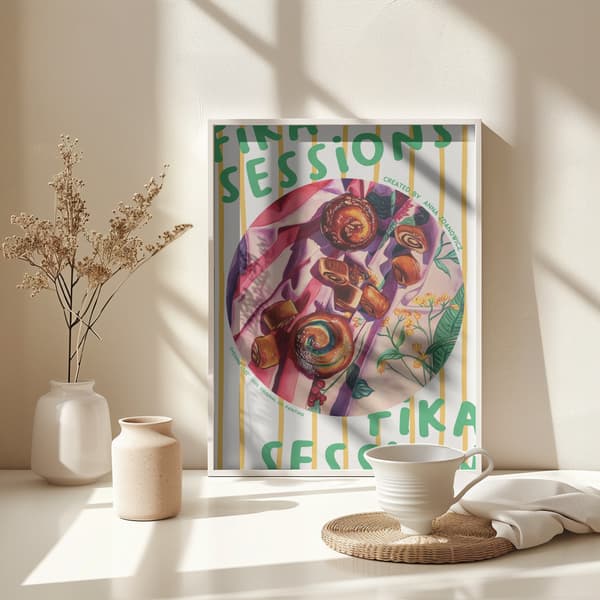 Evening Jazz Poster 30x40 cm