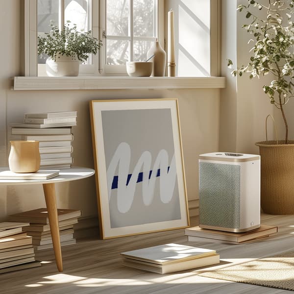 White wave no 6 Poster 50x70 cm