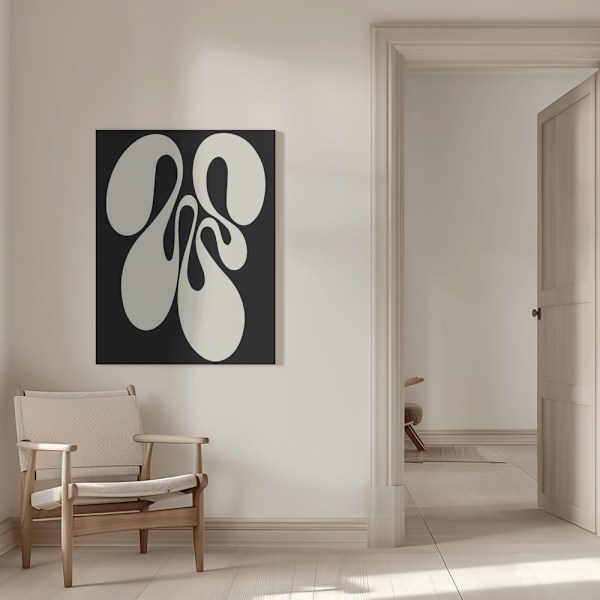 Fluidity Canvastavla 50x70 cm