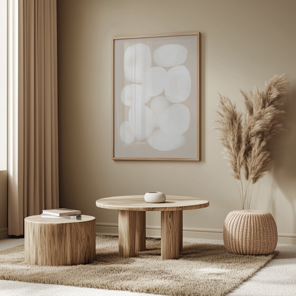 Circle Minimalist Art Poster 50x70 cm