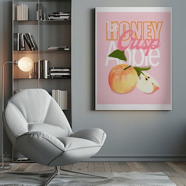 Pandchoneycrispapple Copy Canvastavla 50x70 cm
