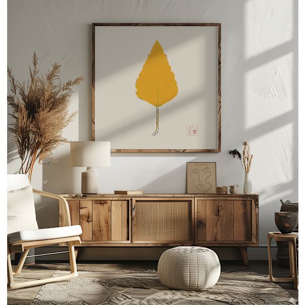 Birch Poster 50x50 cm
