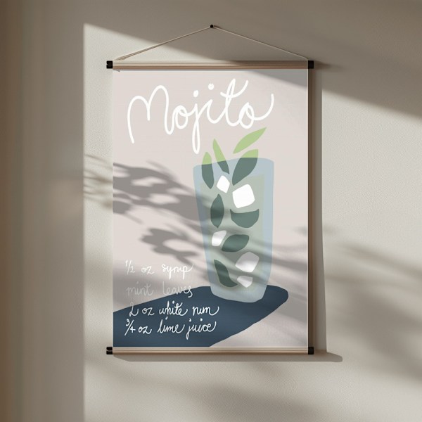 Mojito Poster 30x40 cm