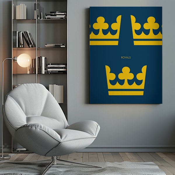 Royals Canvastavla 50x70 cm