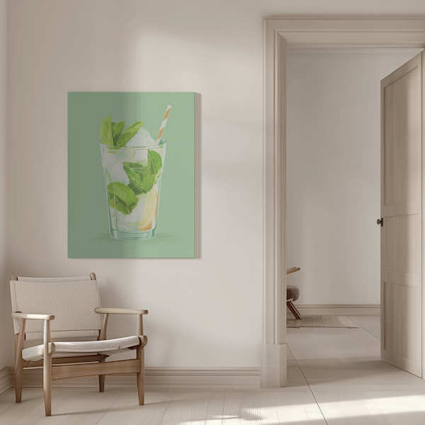 Mojito - Jolly and Dash Canvastavla 50x70 cm
